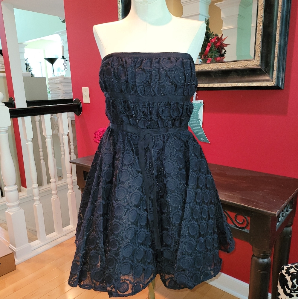 Strapless Little Black Dress